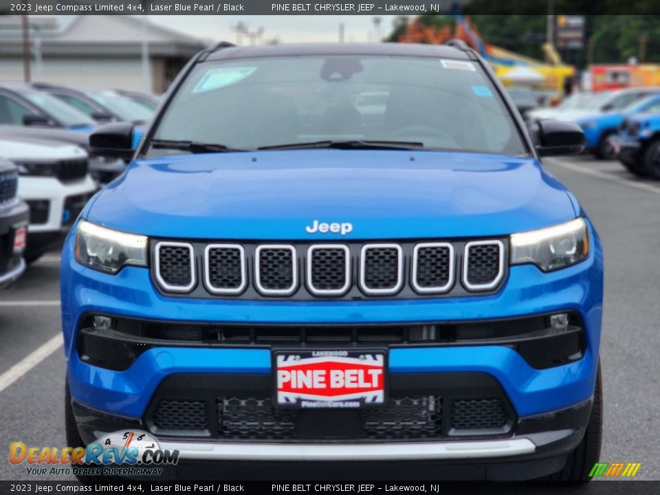 2023 Jeep Compass Limited 4x4 Laser Blue Pearl / Black Photo #2