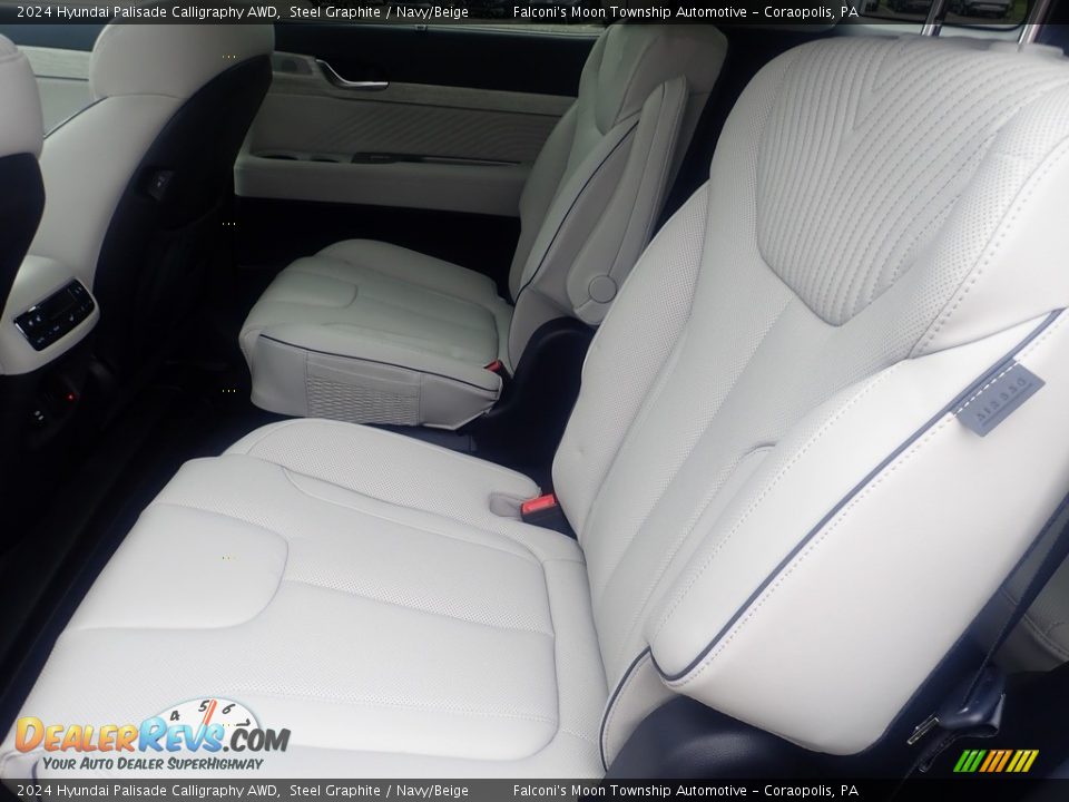 Rear Seat of 2024 Hyundai Palisade Calligraphy AWD Photo #11