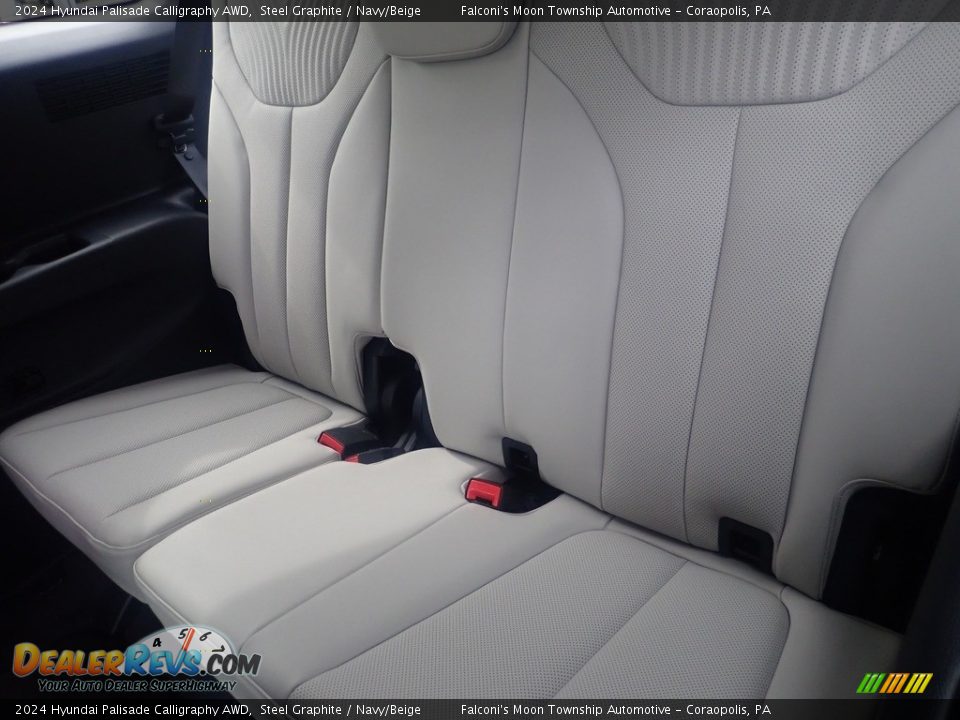 Rear Seat of 2024 Hyundai Palisade Calligraphy AWD Photo #12