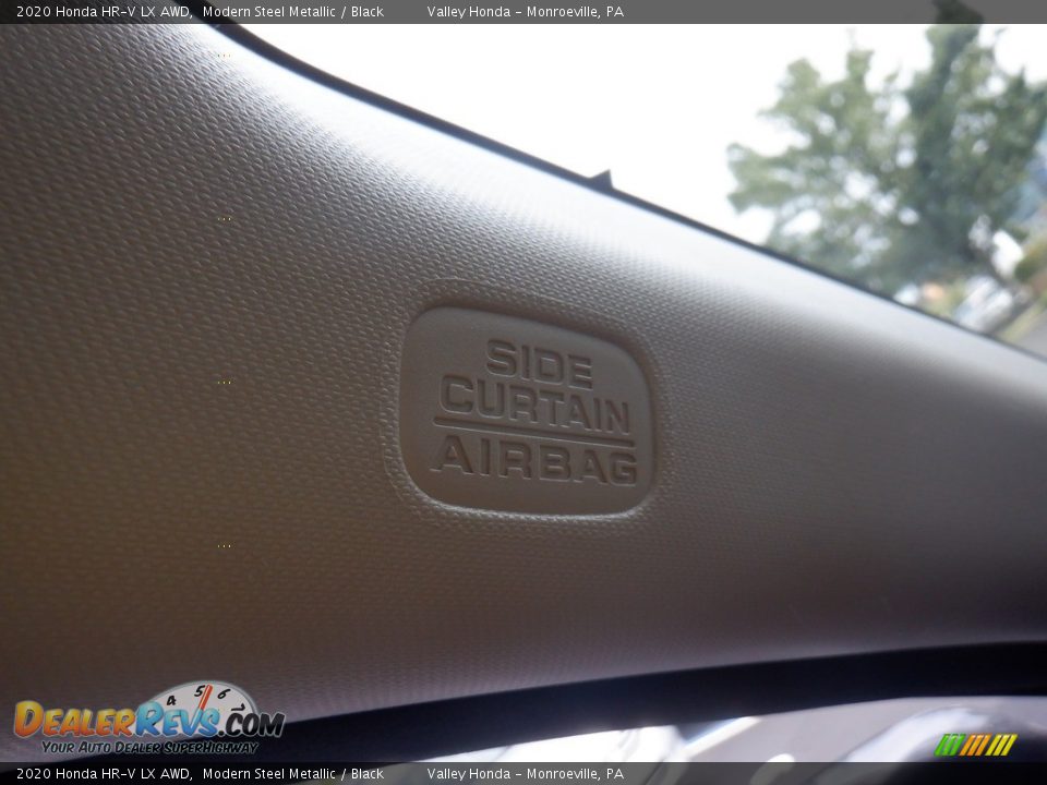 2020 Honda HR-V LX AWD Modern Steel Metallic / Black Photo #15