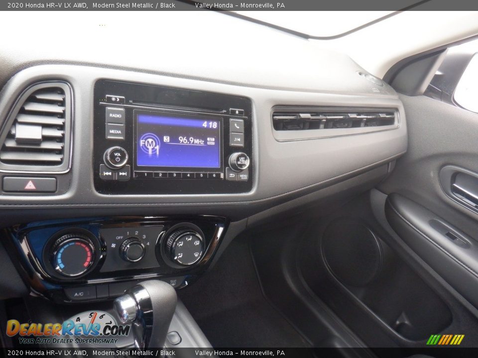 2020 Honda HR-V LX AWD Modern Steel Metallic / Black Photo #16