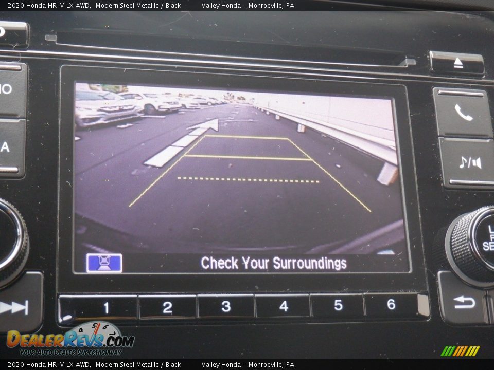 2020 Honda HR-V LX AWD Modern Steel Metallic / Black Photo #17