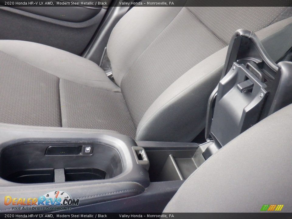 2020 Honda HR-V LX AWD Modern Steel Metallic / Black Photo #19