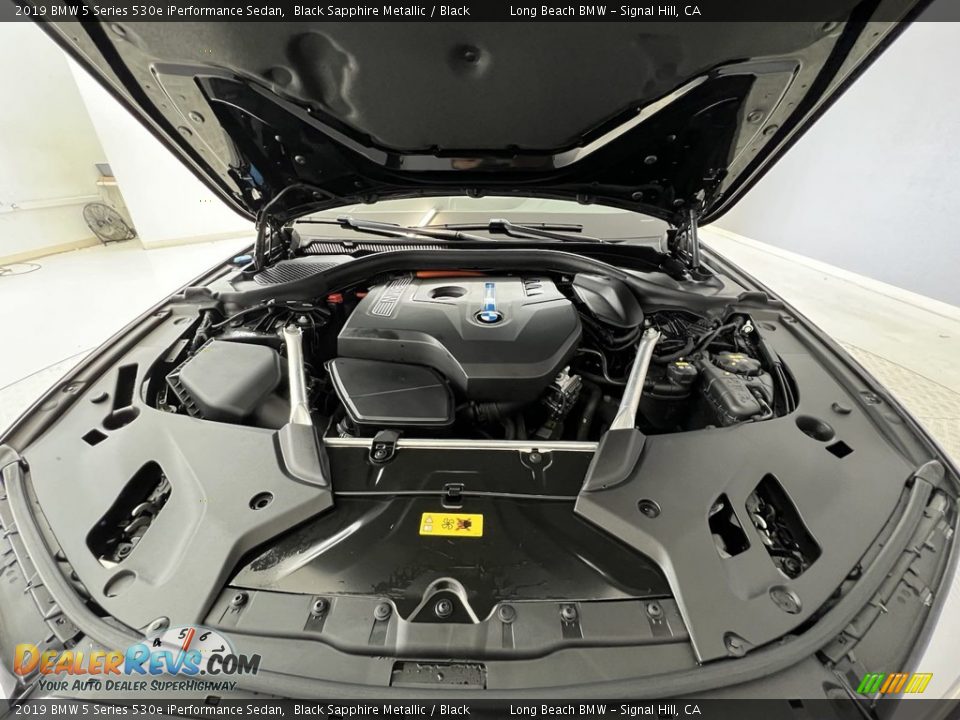 2019 BMW 5 Series 530e iPerformance Sedan Black Sapphire Metallic / Black Photo #7