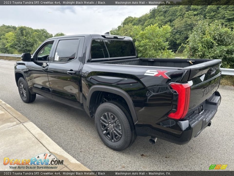 Midnight Black Metallic 2023 Toyota Tundra SR5 CrewMax 4x4 Photo #2