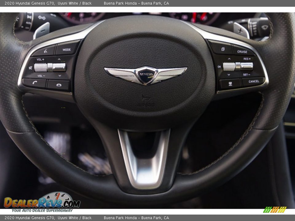 2020 Hyundai Genesis G70 Steering Wheel Photo #13