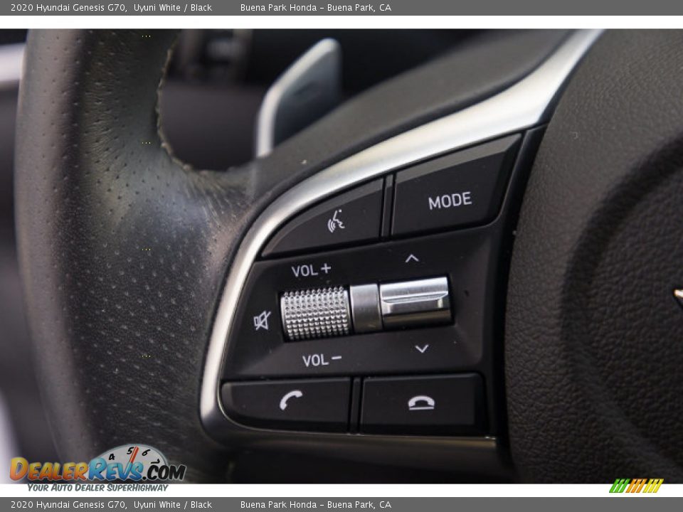 2020 Hyundai Genesis G70 Steering Wheel Photo #14
