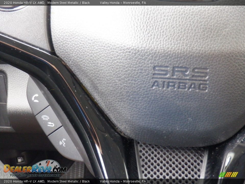 2020 Honda HR-V LX AWD Modern Steel Metallic / Black Photo #23
