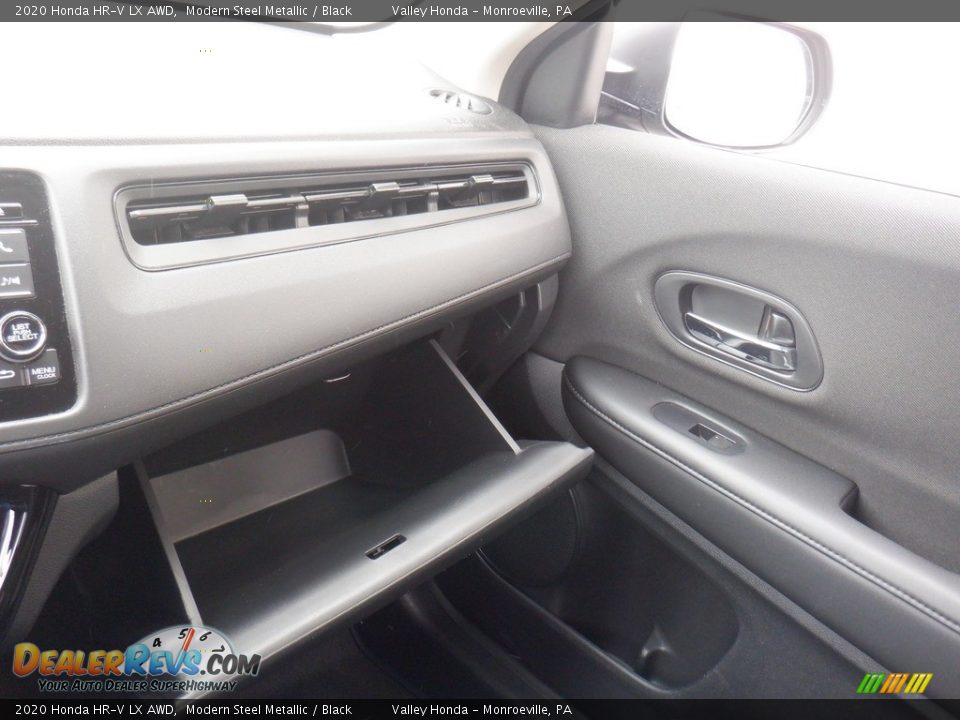 2020 Honda HR-V LX AWD Modern Steel Metallic / Black Photo #24