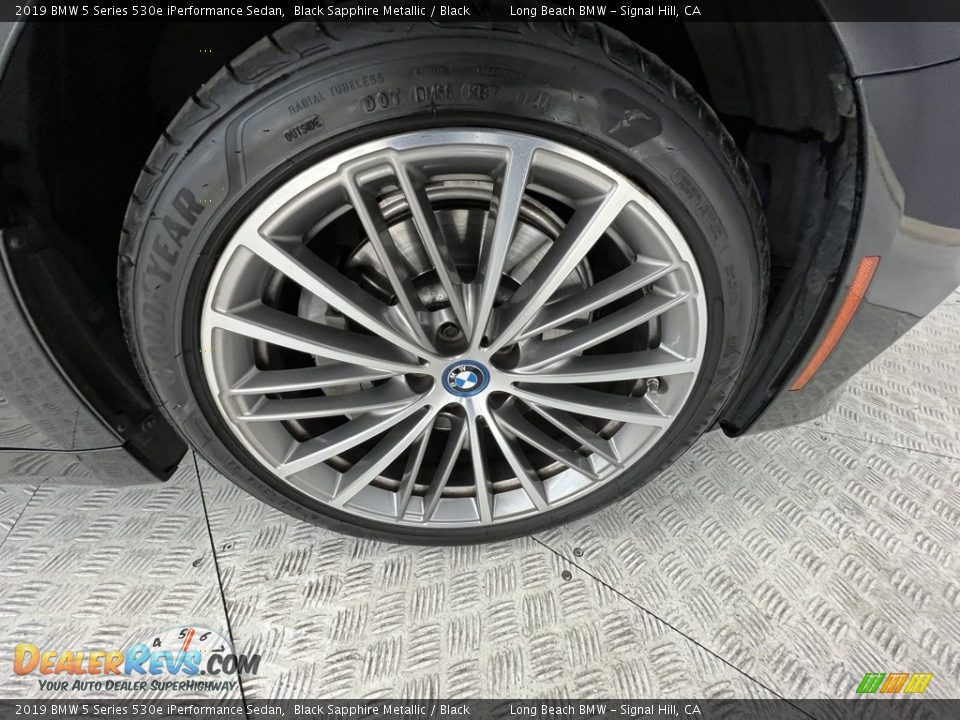 2019 BMW 5 Series 530e iPerformance Sedan Black Sapphire Metallic / Black Photo #13