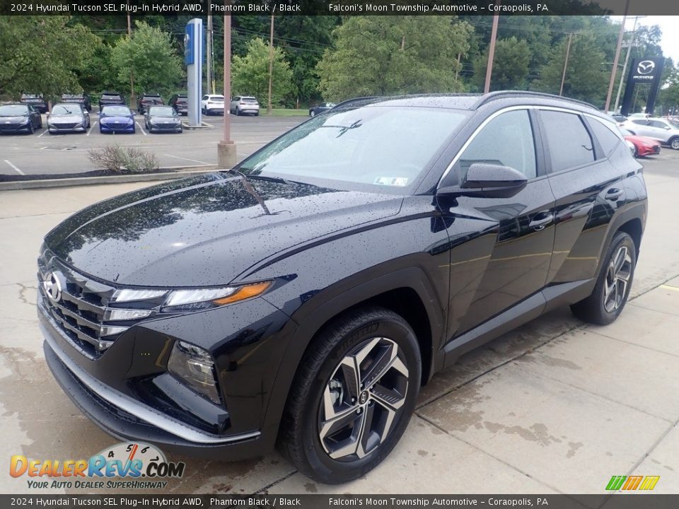 Front 3/4 View of 2024 Hyundai Tucson SEL Plug-In Hybrid AWD Photo #7