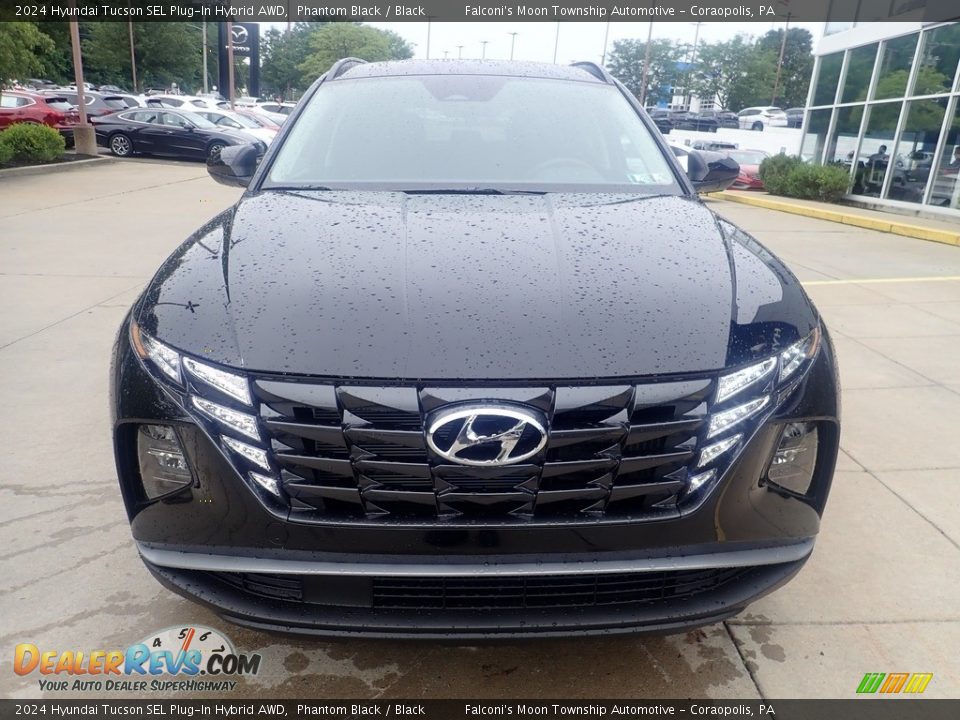 2024 Hyundai Tucson SEL Plug-In Hybrid AWD Phantom Black / Black Photo #8