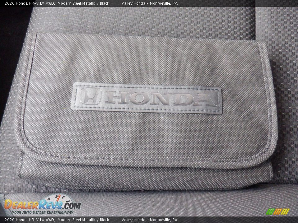 2020 Honda HR-V LX AWD Modern Steel Metallic / Black Photo #28