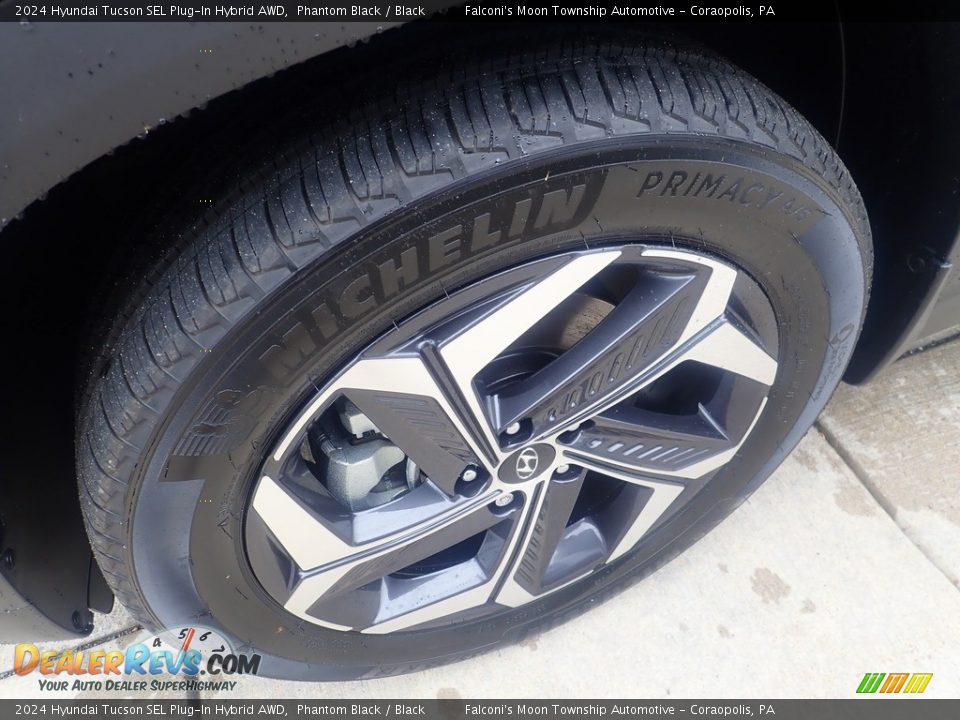 2024 Hyundai Tucson SEL Plug-In Hybrid AWD Phantom Black / Black Photo #10