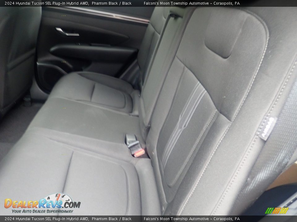 Rear Seat of 2024 Hyundai Tucson SEL Plug-In Hybrid AWD Photo #12