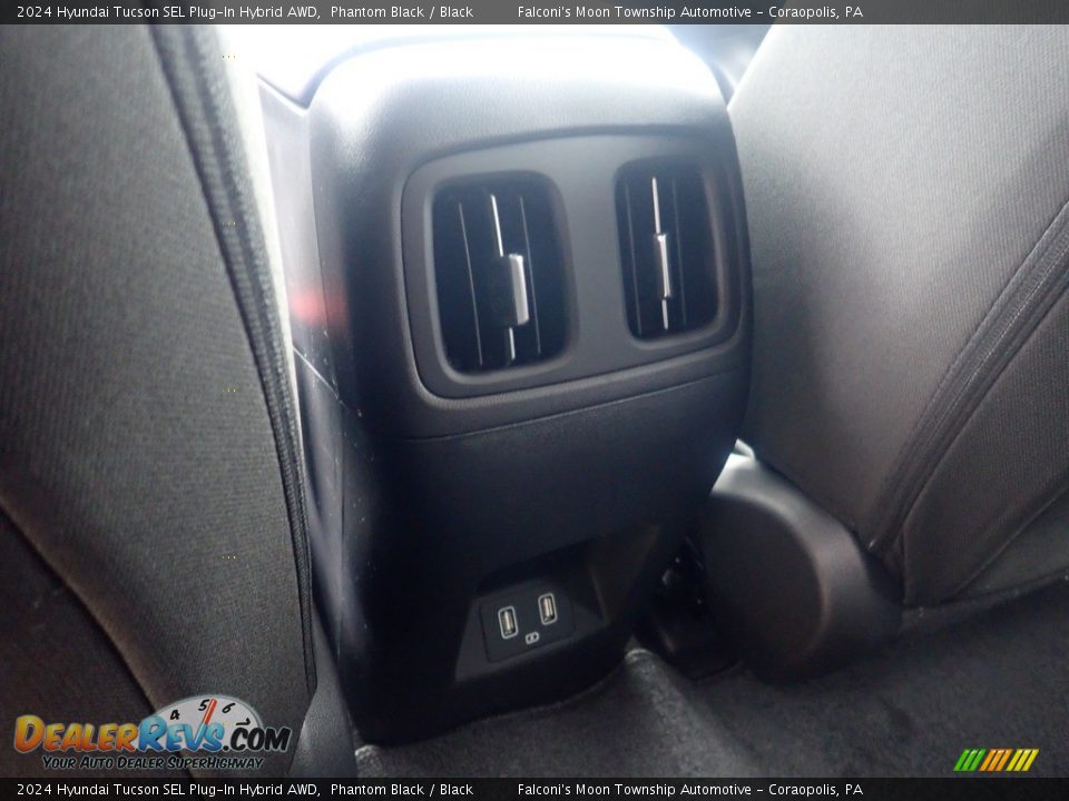 2024 Hyundai Tucson SEL Plug-In Hybrid AWD Phantom Black / Black Photo #14