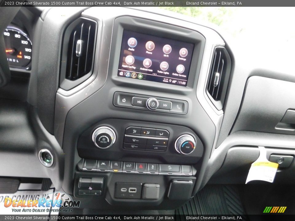 Controls of 2023 Chevrolet Silverado 1500 Custom Trail Boss Crew Cab 4x4 Photo #29