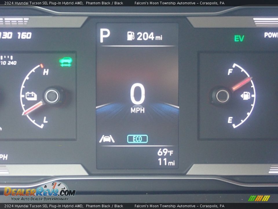 2024 Hyundai Tucson SEL Plug-In Hybrid AWD Phantom Black / Black Photo #19