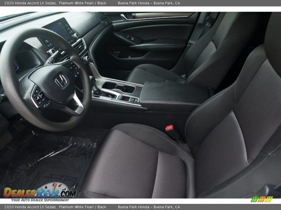 2020 Honda Accord LX Sedan Platinum White Pearl / Black Photo #3