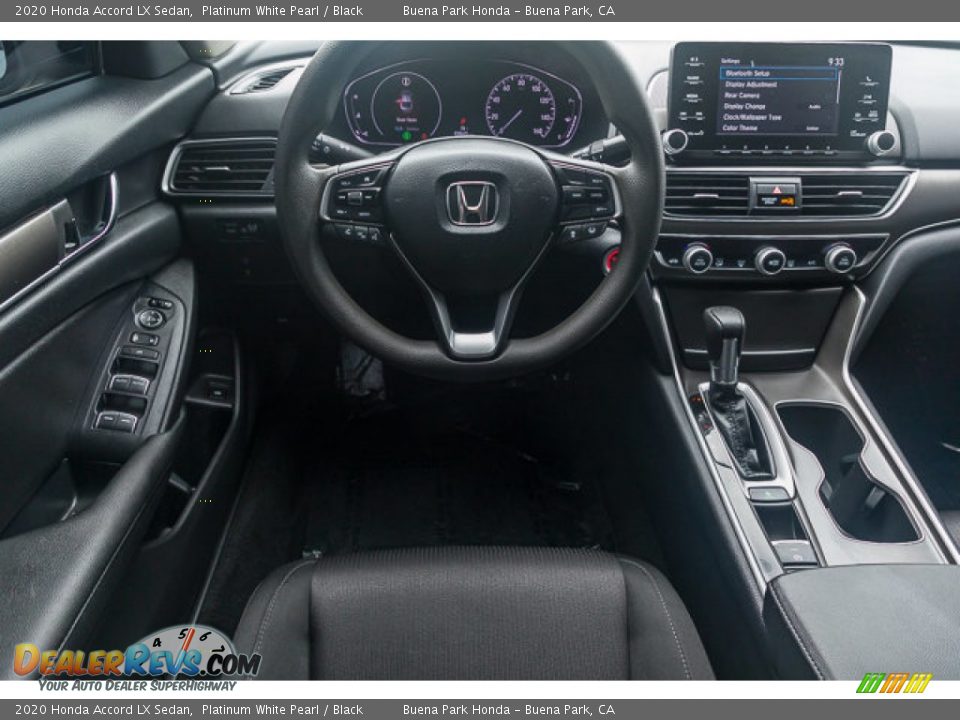 2020 Honda Accord LX Sedan Platinum White Pearl / Black Photo #5