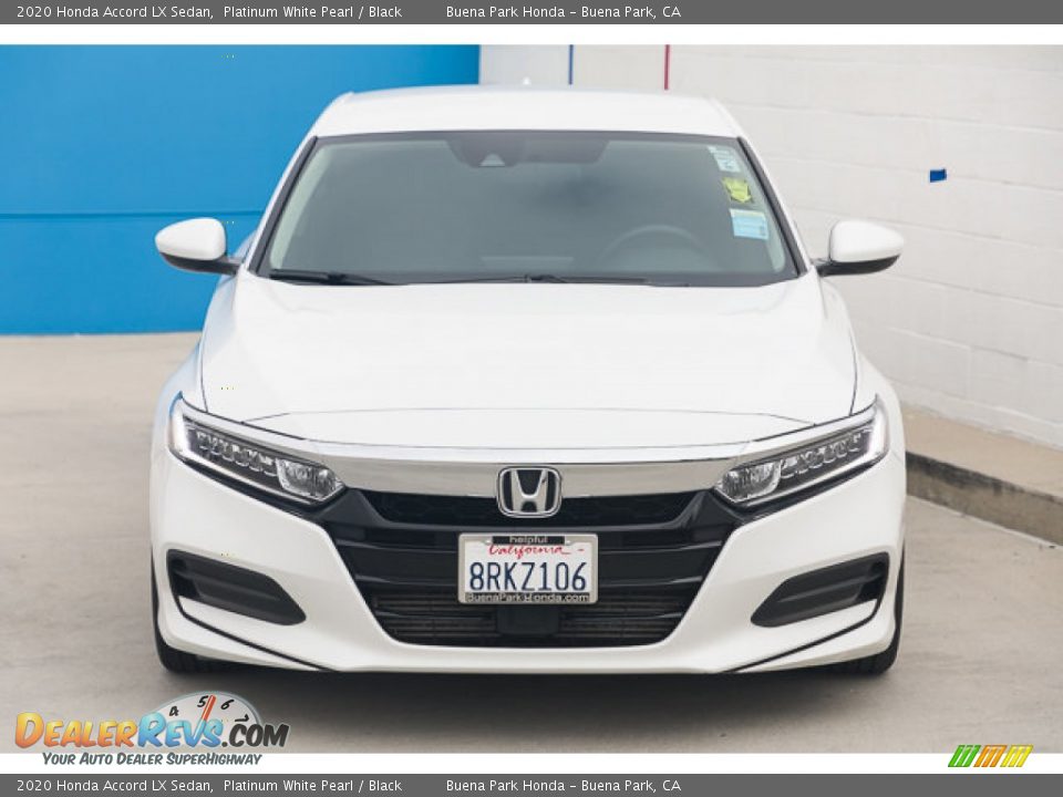 2020 Honda Accord LX Sedan Platinum White Pearl / Black Photo #7