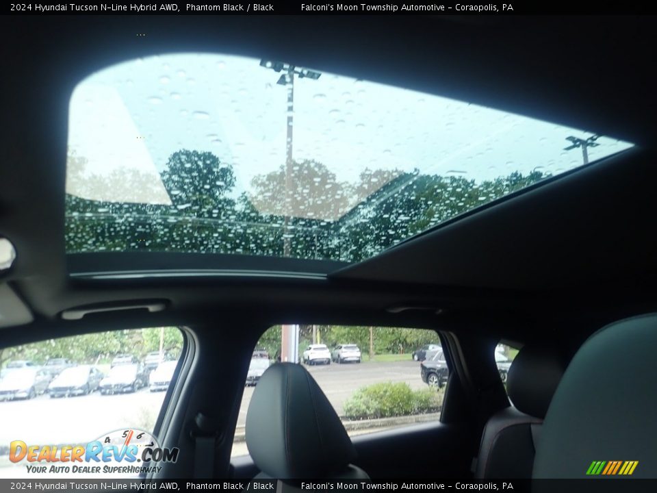 Sunroof of 2024 Hyundai Tucson N-Line Hybrid AWD Photo #15