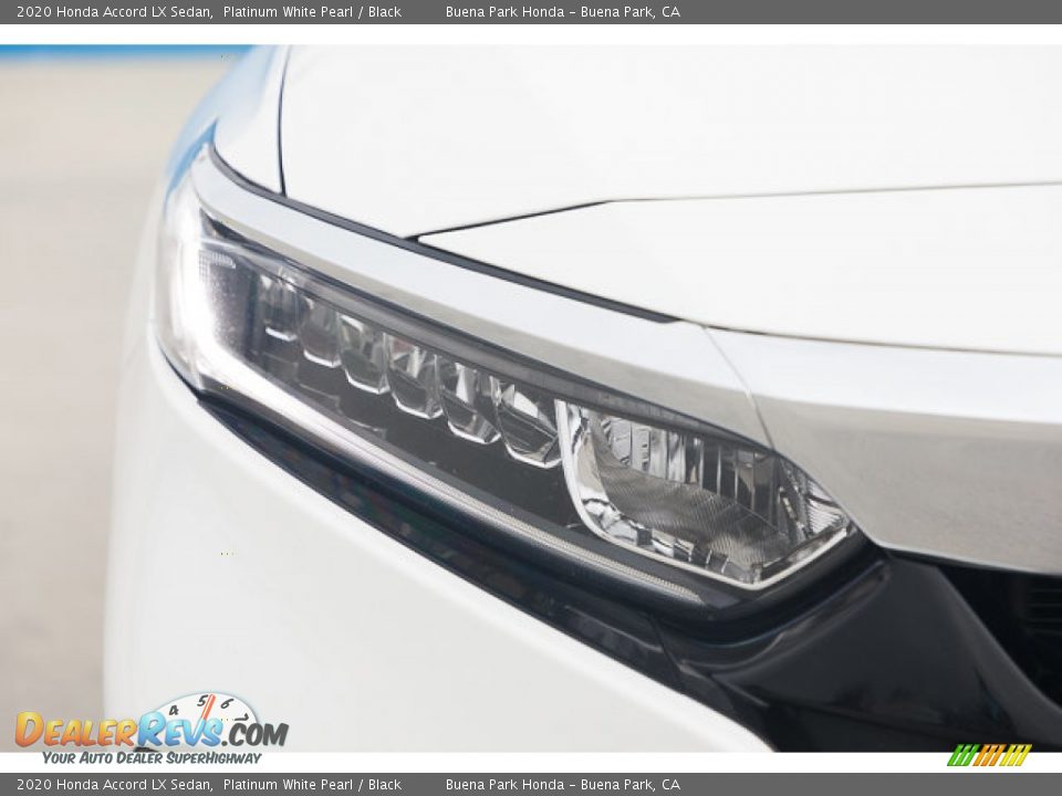 2020 Honda Accord LX Sedan Platinum White Pearl / Black Photo #8