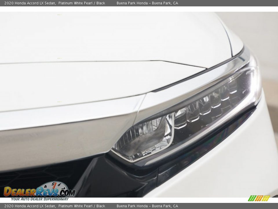 2020 Honda Accord LX Sedan Platinum White Pearl / Black Photo #9