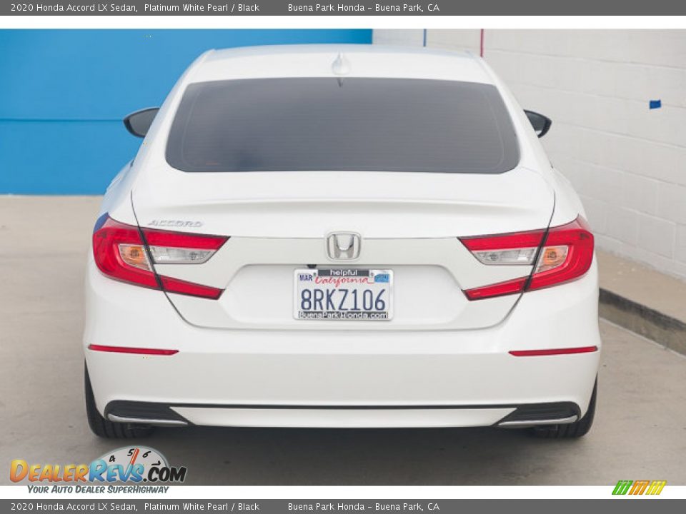 2020 Honda Accord LX Sedan Platinum White Pearl / Black Photo #11