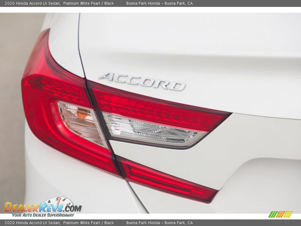 2020 Honda Accord LX Sedan Platinum White Pearl / Black Photo #12
