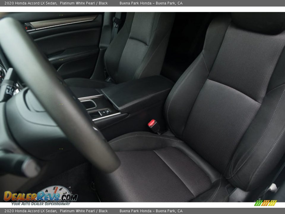 2020 Honda Accord LX Sedan Platinum White Pearl / Black Photo #21