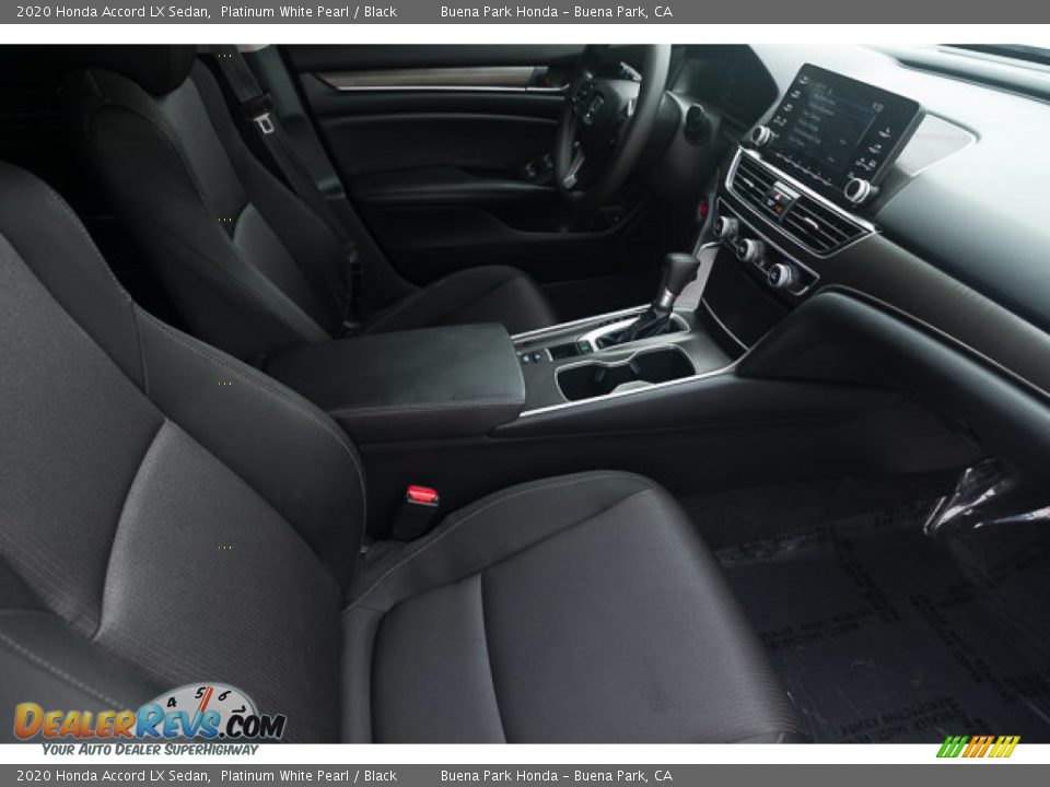 2020 Honda Accord LX Sedan Platinum White Pearl / Black Photo #25