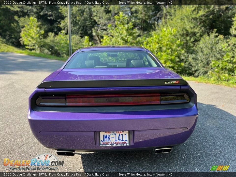 2010 Dodge Challenger SRT8 Plum Crazy Purple Pearl / Dark Slate Gray Photo #9