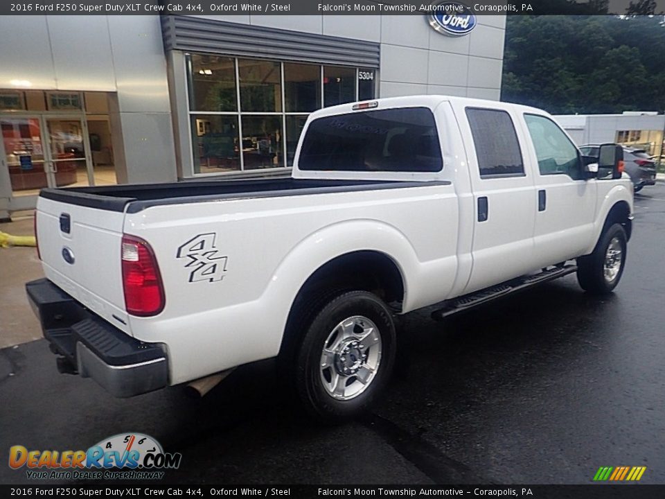 2016 Ford F250 Super Duty XLT Crew Cab 4x4 Oxford White / Steel Photo #2