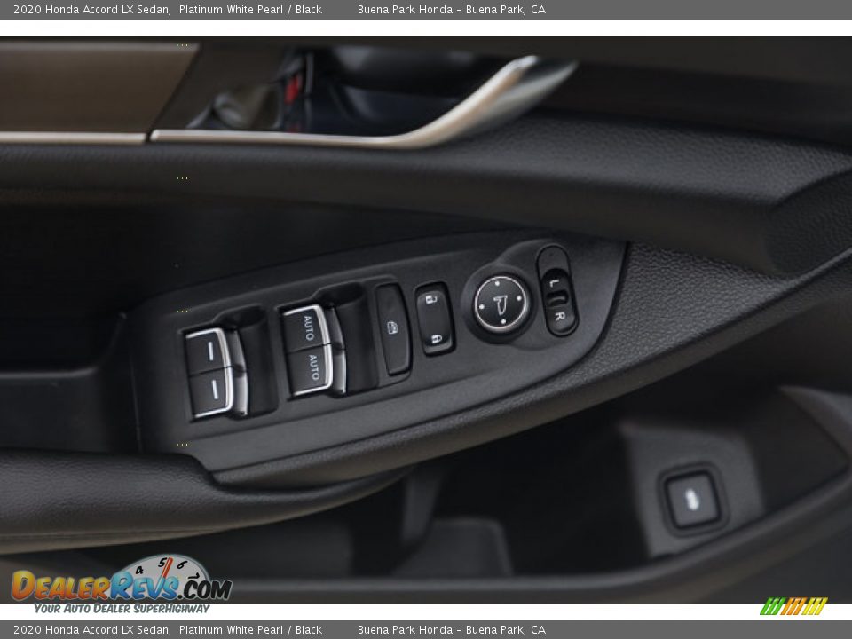 2020 Honda Accord LX Sedan Platinum White Pearl / Black Photo #31