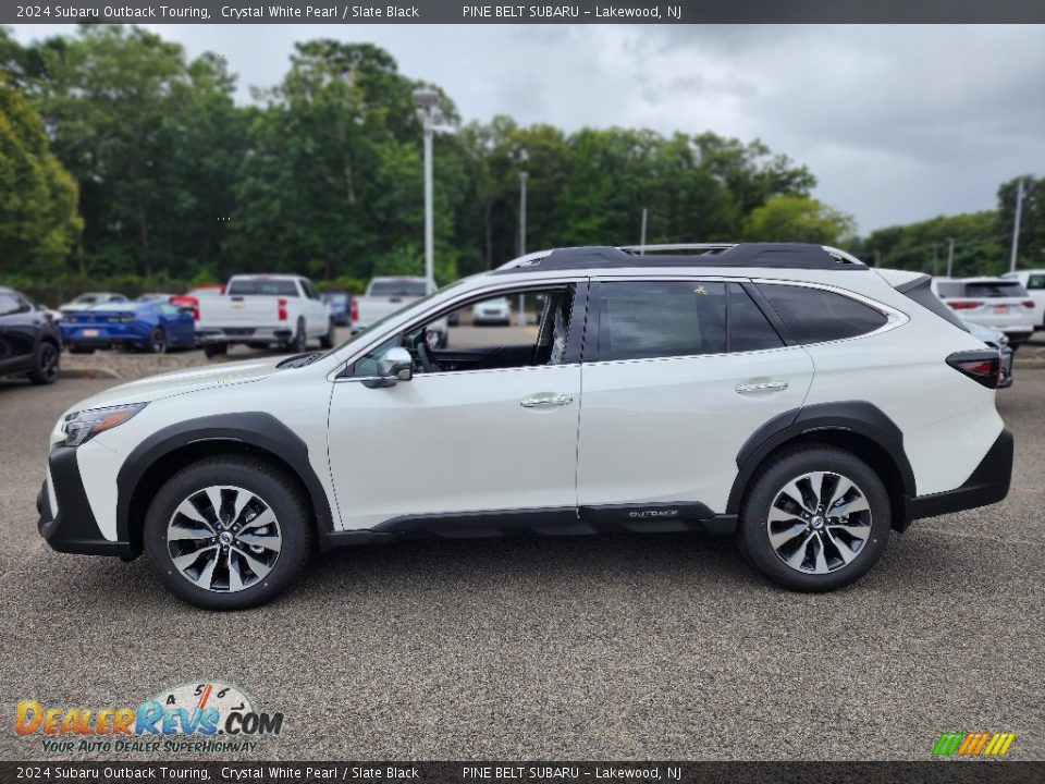 2024 Subaru Outback Touring Crystal White Pearl / Slate Black Photo #3