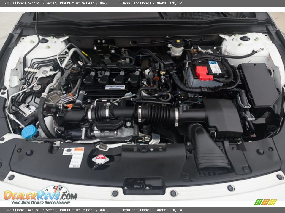 2020 Honda Accord LX Sedan Platinum White Pearl / Black Photo #36