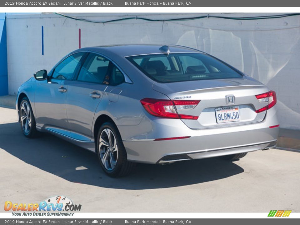 2019 Honda Accord EX Sedan Lunar Silver Metallic / Black Photo #2