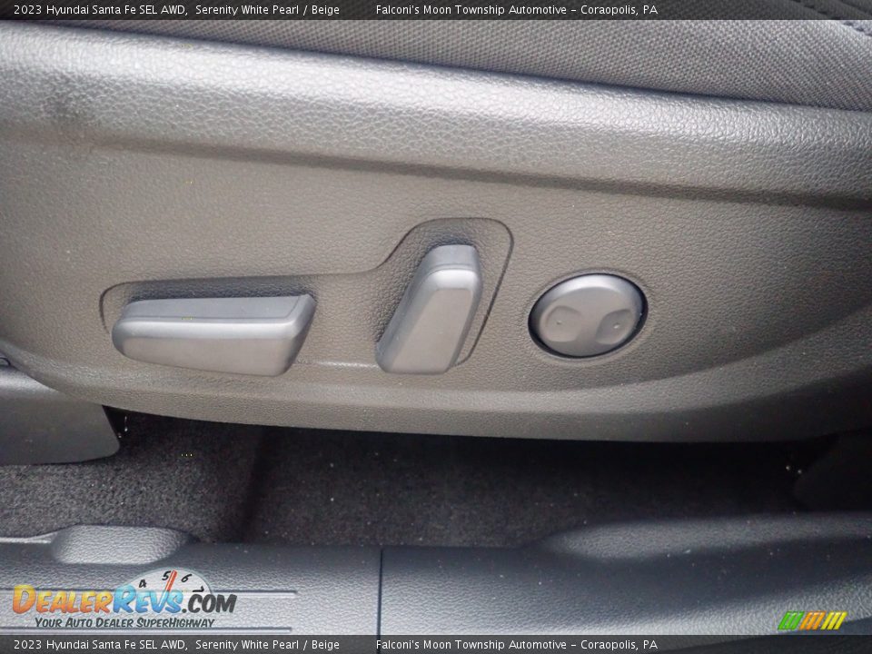 2023 Hyundai Santa Fe SEL AWD Serenity White Pearl / Beige Photo #15