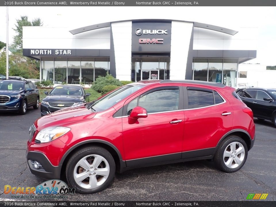 Front 3/4 View of 2016 Buick Encore Convenience AWD Photo #1
