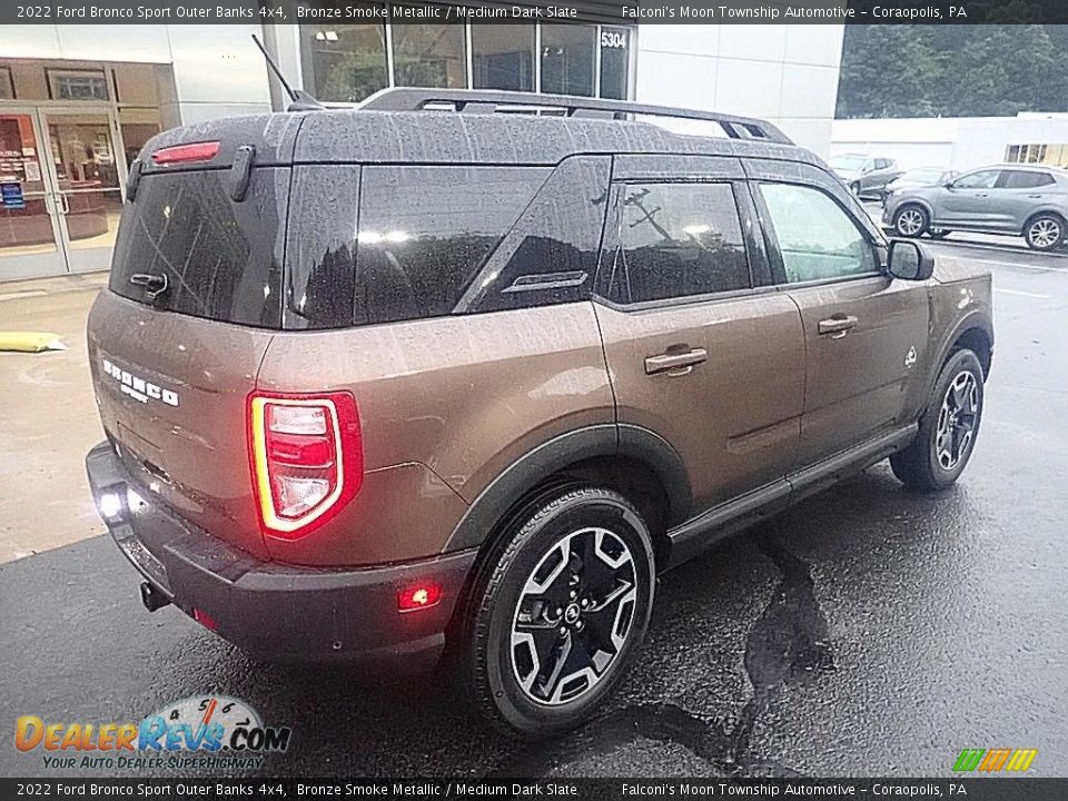 2022 Ford Bronco Sport Outer Banks 4x4 Bronze Smoke Metallic / Medium Dark Slate Photo #2