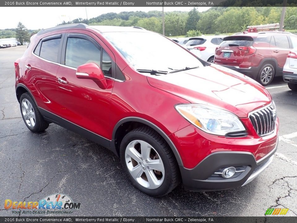 Winterberry Red Metallic 2016 Buick Encore Convenience AWD Photo #9