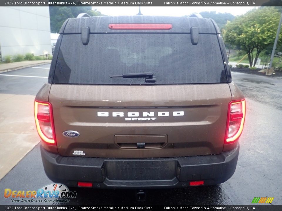 2022 Ford Bronco Sport Outer Banks 4x4 Bronze Smoke Metallic / Medium Dark Slate Photo #3