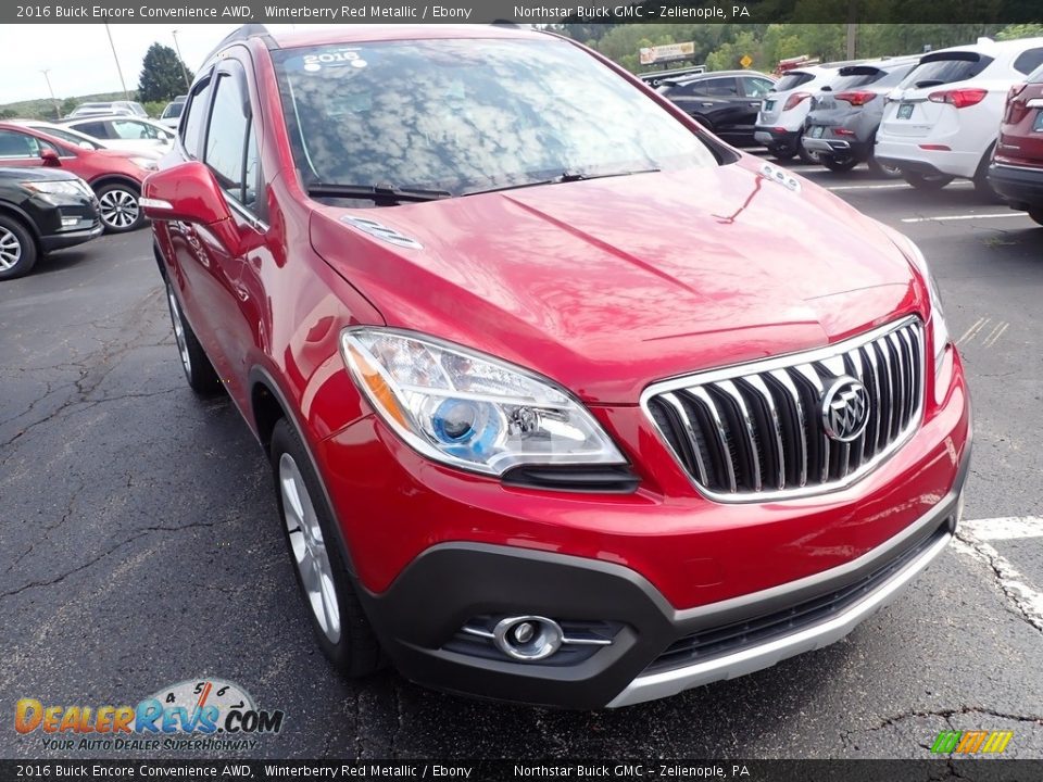 Winterberry Red Metallic 2016 Buick Encore Convenience AWD Photo #10