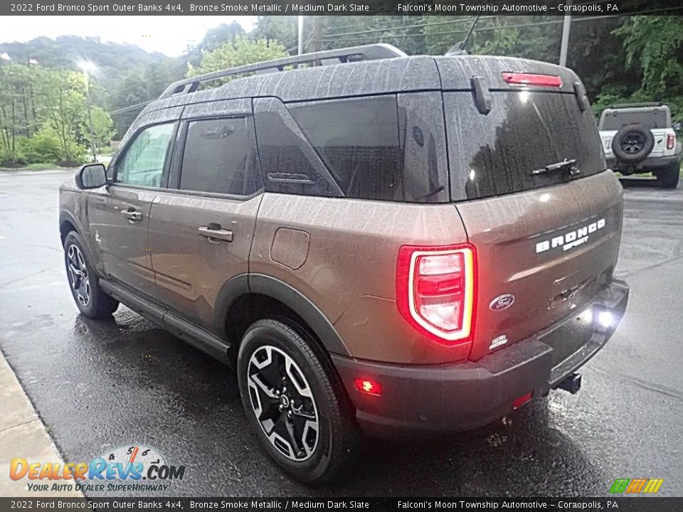 2022 Ford Bronco Sport Outer Banks 4x4 Bronze Smoke Metallic / Medium Dark Slate Photo #5