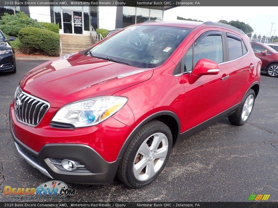 Winterberry Red Metallic 2016 Buick Encore Convenience AWD Photo #12