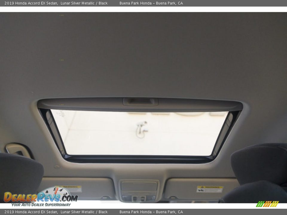 2019 Honda Accord EX Sedan Lunar Silver Metallic / Black Photo #20