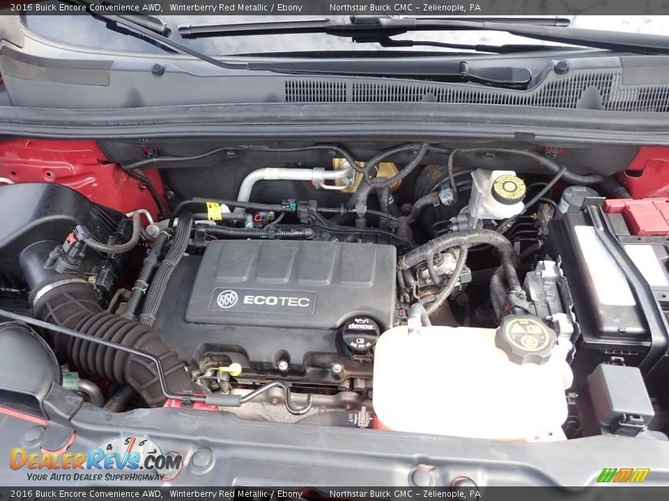 2016 Buick Encore Convenience AWD 1.4 Liter Turbocharged DOHC 16-Valve VVT 4 Cylinder Engine Photo #14