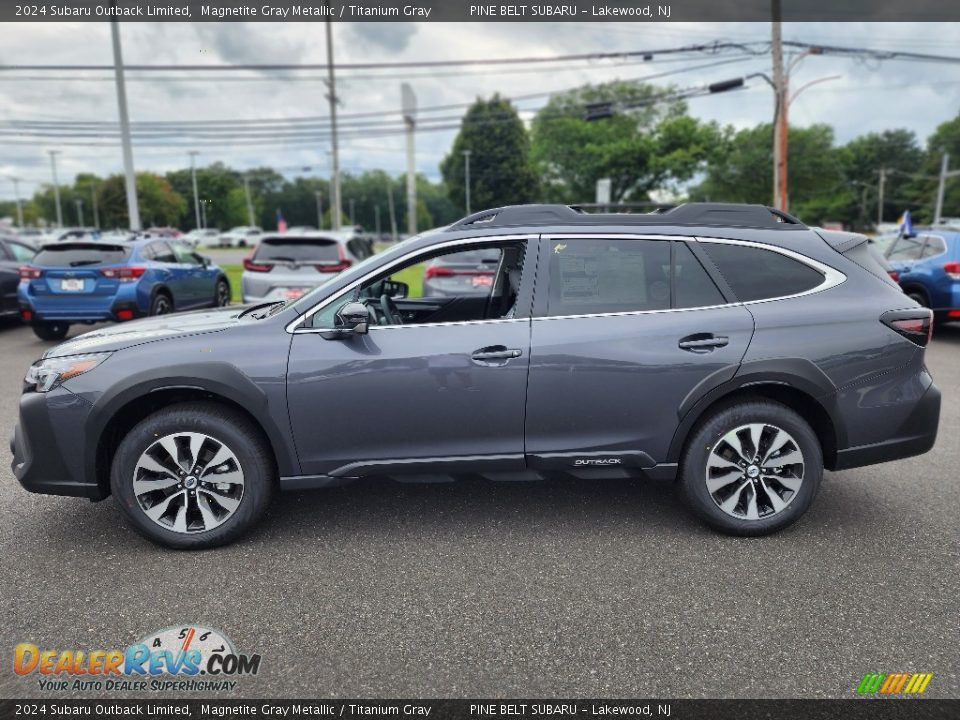 Magnetite Gray Metallic 2024 Subaru Outback Limited Photo #3