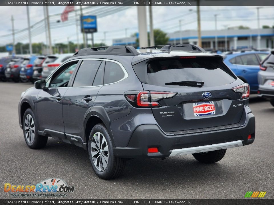 2024 Subaru Outback Limited Magnetite Gray Metallic / Titanium Gray Photo #4